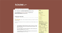 Desktop Screenshot of blog.abhilash.name